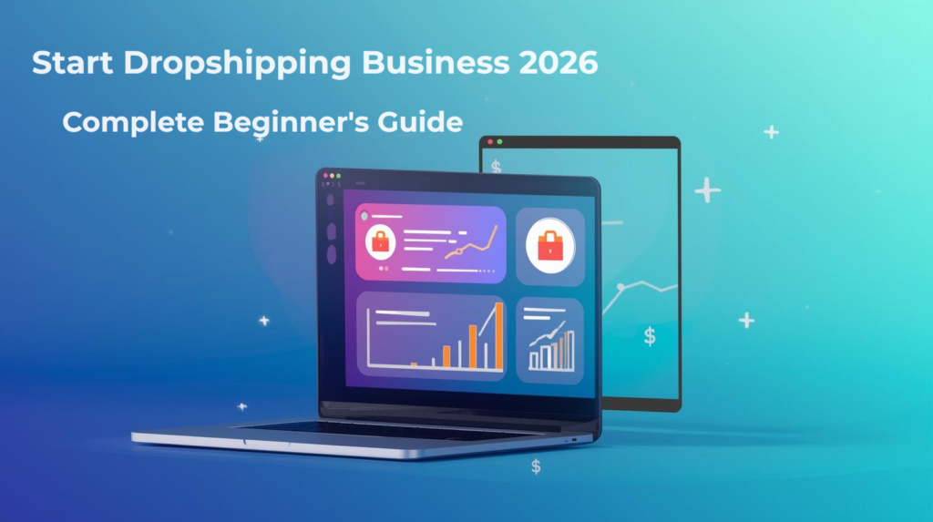 How to start a dropshipping business in 2026 - complete beginner guide to e-commerce success.